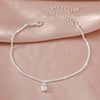 Sliver Plated CZ Anklet Bracelets for Women Girl Zircon Charm Dainty Layer Chain Anklets Jewelry Gifts - Image 6