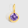 Colorful Birthstone Pendant Necklace in Gold-Tone or Silver-Tone - Image 22