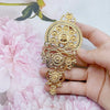 Shining Bohemia Brooch For Delicate Woman Retro Gold Silver Color Flower Metal Pin Bridal Jewelry Ethnic Wedding Gift - Image 4