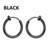 1/16 Pairs Magnetic Stud Earrings Men Stainless Steel Non-Piercing Cross Dangle Hoop Earrings Unisex CZ Magnet Clip on Earring - Image 21