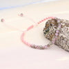 Handmade Jewelry Anklet for Women Crystal Beaded Handweave Rope Adjustable Ankle Bracelet Chain Beach Accessories - Image 3