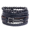 Classic Hand-Woven Leather Bracelet Multilayer Men Bracelets Punk Beads Bangle for Friend Charm Jewelry Gifts - Image 36