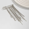 Vintage Crushed Stone Willow Chain Tassel Pendant Pin Creative Versatile Metal Pants Ankle Chain Girl Jewelry - Image 5