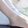Silver Color Stamp Anklets For Women Foot Leg Chain Link Bracelet Double Layers Beach Accessories Jewelry - Image 59