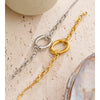 Stainless Steel Oval Chain Statement Bracelet Bangle Metal Attractive Wrist Jewelry Accessories - Image 2