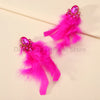 Charm Elegant Cute Feather Tassel Long Dangle Earrings For Women Design Fairy Holiday Wedding Party Jewelry Accessories - Image 8