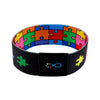 Autism Awareness Puzzle Men Women Stretch Wristband Bracelet Colorful Wide Band Bangles Armband Accessories Gifts - Image 8