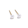 Size 5/6/8mm Pearls Ball Chic Stud Earrings for Ladies Stainless Steel Daily Jewelry Gift - Image 9