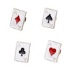 4 Pack Collar Pins Card Brooches Versatile Accessories Lapels Pin Suit Brooch Gift for Men and Women - Image 2