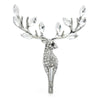 Lucky Deer Brooches For Women Unisex 2-color Rhinestone Beautiful Christmas Animal Party Office Brooch Pins Gifts - Image 2
