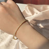 Zirconia Round Bangles For Women Girls Silver Color Metal Crystal Wristlet Jewelry Wedding Festival Gifts - Image 5