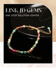 Braided Bead Bracelet with Adjustable Cord in Turquoise-Tone - Image 7
