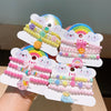 3Pcs Qute Colourful Resin Bracelets Little Girls Bracelets Kit Kids Charm Bracelet Kids Jewelry Party Accessories - Image 2