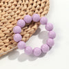 Colorful Acrylic Beaded Bracelet in Multiple Shades - Image 22