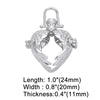 Retro Hollow Angel Wing Harmony Ball Chime Bola Necklace Pendant For Pregnancy Copper Gold Plated Wishing Ball - Image 6