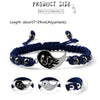 Two-Piece Braided Bracelet Set with Yin-Yang Motif - Image 28