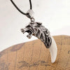 Fang Tooth Amulet Jewelry Spike Wolf Tooth Men Necklace - Image 2