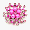 Wuli&baby Grey Pearl Snowflake Brooches For Women Unisex Big Party Casual Brooch Pins Gifts - Image 3
