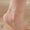 Africa Map Anklet Women Stainless Steel Gold Color Double Layer Beads Chain Ankle Bracelet Summer Accessories Gift - Image 3