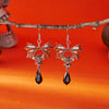 Classic Gothic Black Moon Star Tassel Crystal Earrings For Women Vintage Vampire Bat Water Drop Earring Halloween Charm Jewelry - Image 4