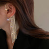Zircon Butterfly Ear Clips Sparkling Rhinestone Ear Cuff Clips Earrings Without Piercing For Women Wedding Jewelry Gifts - Image 11