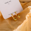 Sliver Color Asymmetrical Water Drop Earrings for Woman Retro Punk Hip Hop Metal Geometric Irregular Earrings Jewelry - Image 12