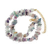 Blue Stone Choker Necklace Irregular Gravel Aquamarines Crystal Quartz Chip Beads Necklace For Women Jewelry - Image 26