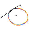 Boho Women Handmade Woven Multilayer Anklet Weaving Bracelet On The Leg Braid Rainbow Thread Rope Beach Barefoot Foot Jewelry - Image 19