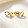 Silver and Compact Star Moon Heart-Shaped Snowflake Zircon Earrings for Women Minimalist Engagement Party Jewelry - Image 26