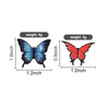 Dreamy Butterfly Enamel Pins Starry Blue Monarch Brooches Lapel Badge Nature Wild Insect Jewelry Gift for Friends - Image 2