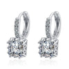 Silver Zircon Earring For Women's Wedding Jewelry Accessories Party Holiday Gift - Image 5