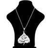 1 x Tibetan Silver Large Abstract Hindu OM Aum Symbol Yoga Buddhist Pendant Necklaces On Long Chain Lagenlook 34" - Image 7