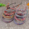 8Pcs/set Handwoven friendship bracelet Bohemian style adjustable hand rope for men and women - Image 2