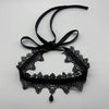 Gothic Lace Bow Choker Necklace Women Collar Necklace Vintage Black Red Choker Short Chain Necklace Halloween Jewelry - Image 8