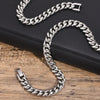 Cuban Link Chain Necklace in Multiple Widths and Lengths - Image 4