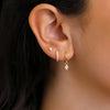 3PCS Geometric Zircon Small Drop Earrings Set for Women Temperament Dangle Earring Party Jewelry Accessories - Image 2