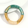 Chunky Acrylic Bead Stretch Bracelet in Multicolor Designs - Image 14