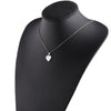 10pcs Lot Stainless Steel Heart Pendant Necklace for Women Jewelry Accessory Pack - Image 1