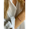 Adjustable Beaded Bracelet with Tourmaline and Tiger Eye Color Styles - Image 5