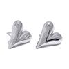 Stainless Steel Chic Heart Huggie Hoop Earrings Charm Gold Color Jewelry for Women - Image 10