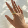 Twist Ring Bread Shape Silver Color Gold Color Rings For Women Accessories Finger Jewelry Gifts - Image 4