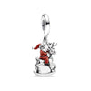 Silver Charms Santa Claus Reindeer Christmas Tree Snowman Elk Bead Fit Bracelet Necklace Jewelry - Image 46
