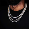 Hip Hop Jewelry Cubic Zirconia Iced Out Tennis Chain Iced Out Gold Plated Bling Necklace For Women - Image 5