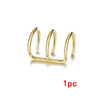 1 Pcs Irregular Star Clip Earrings For Women Simple No Piercing Ear Cuff Jewelry Gift - Image 8