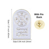 Saudi Arabia Flag Badge Flag Laple Pin Badges Flag Brooch - Image 13