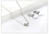 Necklaces Jewelry Sets For Women Girls Stainless Steel Pendant Necklaces And Earrings 2 Pieces Sets Wedding Party Jewelry Gifts - Image 62