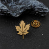 Dandelion Brooch, Interesting Maple Leaf Stainless Steel Lapel Badge, Spider Web Coconut Tree Badge, Men's Brooch - Image 5
