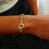 Horsebit Snaffle Bit Charm Bracelet for Women Equestrian Horse Lover Jewelry Gift European American Style - Image 1