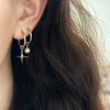 Silver Hoop Earrings Clip Golden Bowtie Ribbon Small Cute For Women Girl Gift Jewelry - Image 18