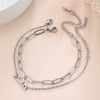 Stainless Steel Mountain Charms Cord Bracelets for Women Men Adjustable Rope Knot Bracelet Jewelry Couple Gift - Image 6